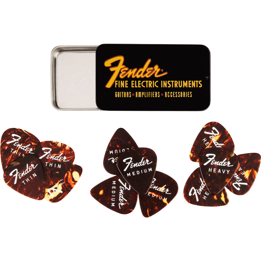 Fender Fine Electric Pick Tin (12)