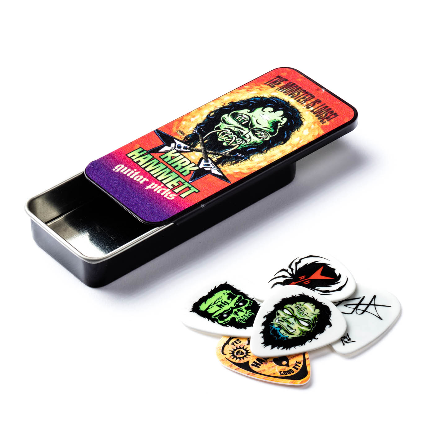 Jim Dunlop Kirk Hammett Monster Pick Tin KH01T088