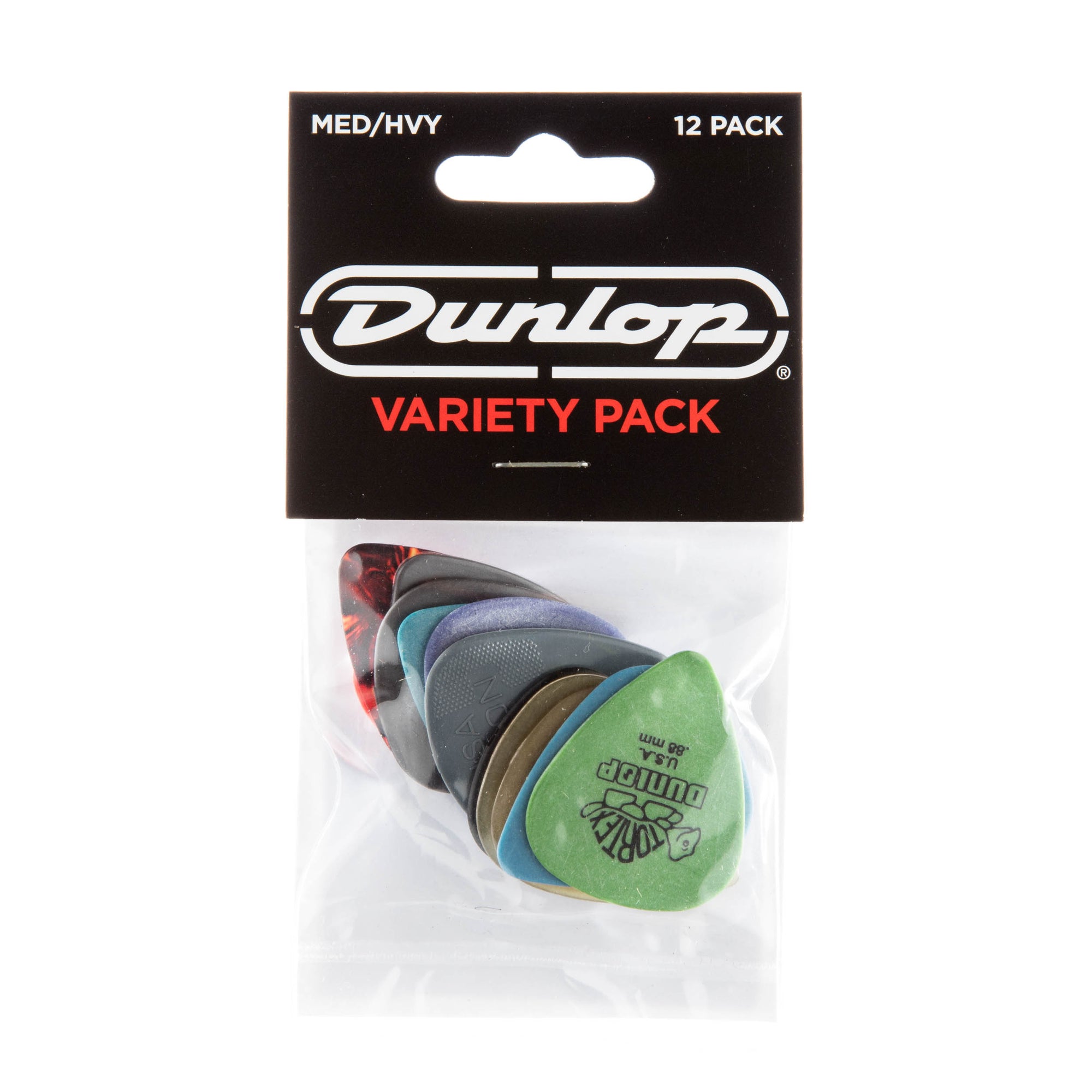 Dunlop Medium/Heavy Guitar Pick Variety Pack PVP102