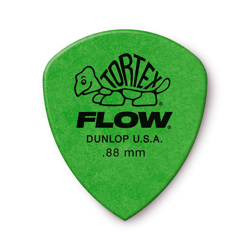 Jim Dunlop Tortex Flow 12 Pick Pack .88mm 558P.88