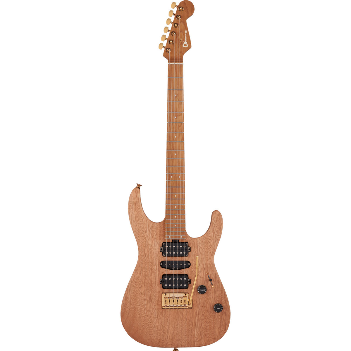 Charvel Pro-Mod DK24 HSH 2PT CM Mahogany Caramelized Maple  Natural