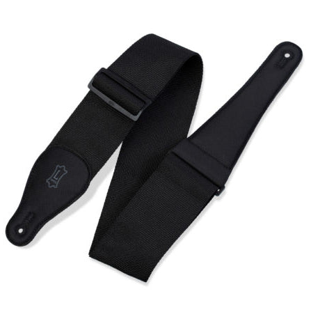 Levy's M8P3-BLK Poly Guitar Strap