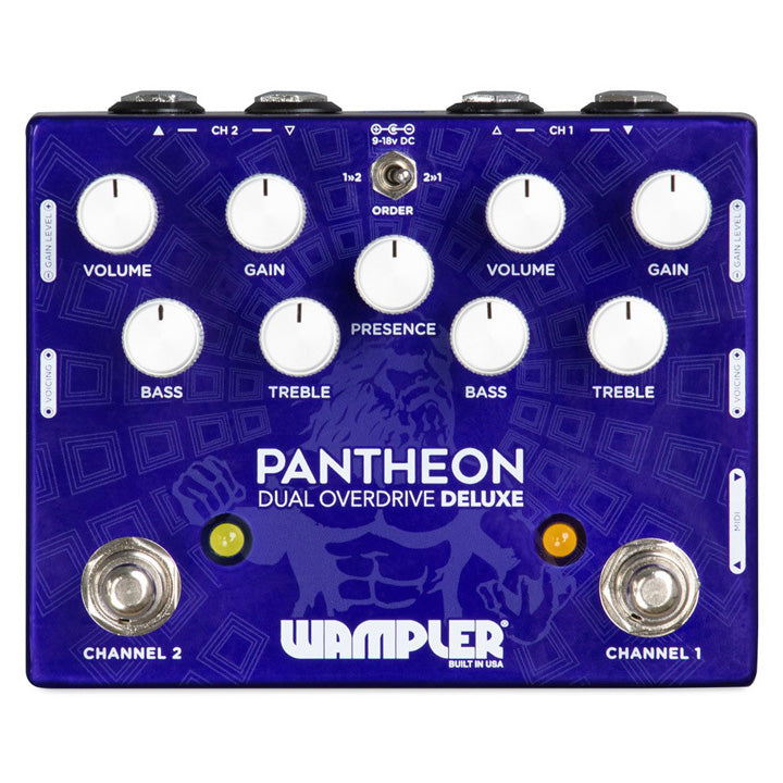 新品 Wampler Pedals Pantheon Deluxe DUAL Wampler Dual Pantheon Deluxe Overdrive - Guitarworks