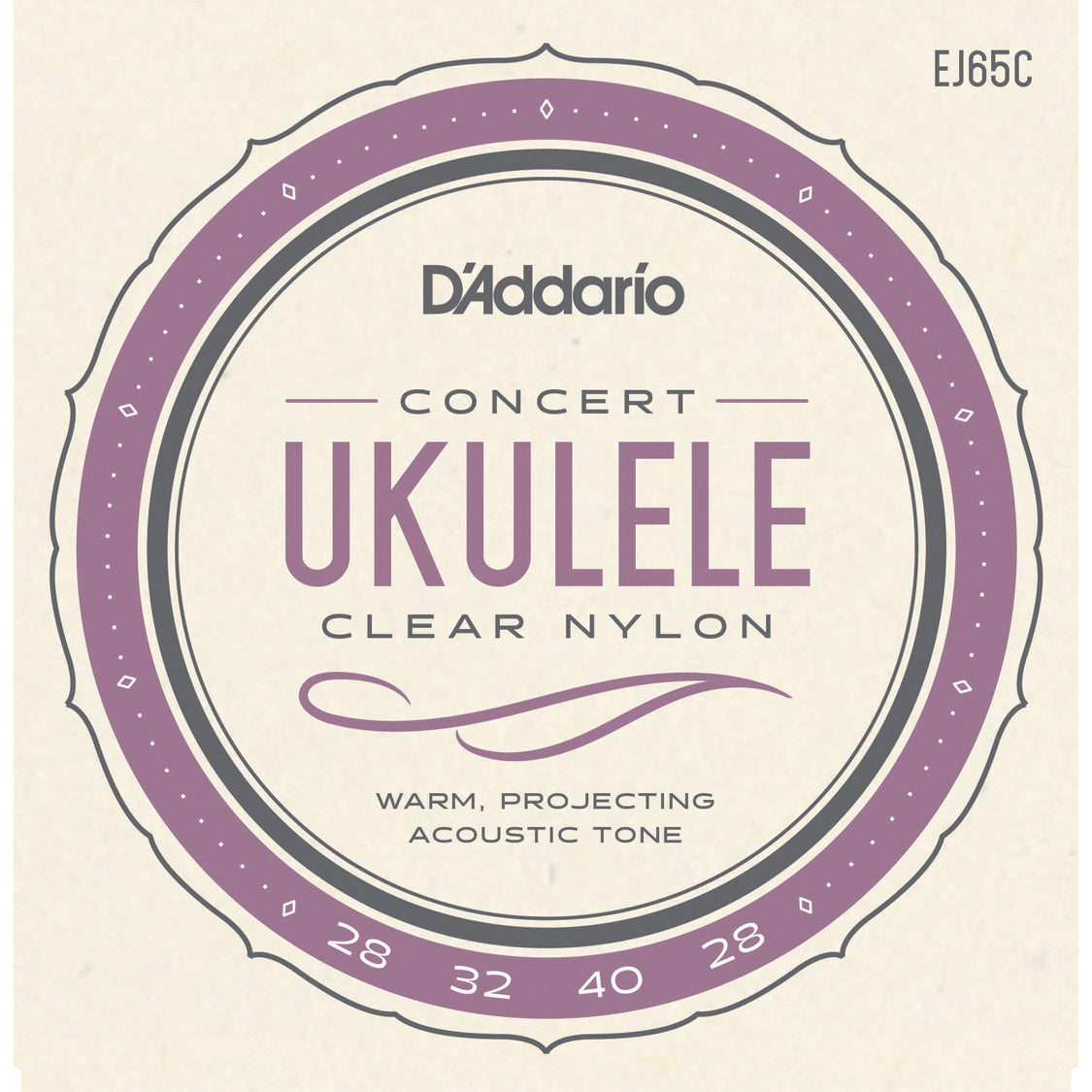 D'Addario EJ65C Ukulele Concert