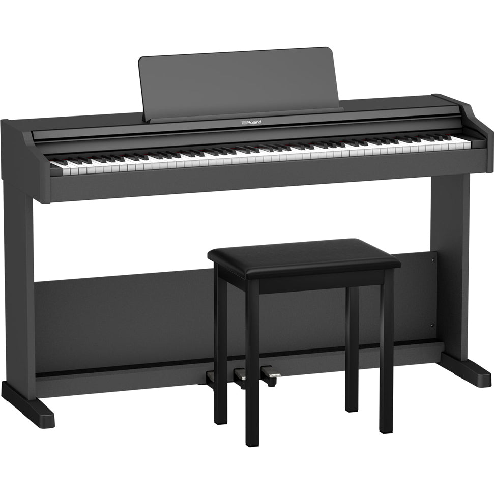 Roland RP107 Black w/Stand & Bench