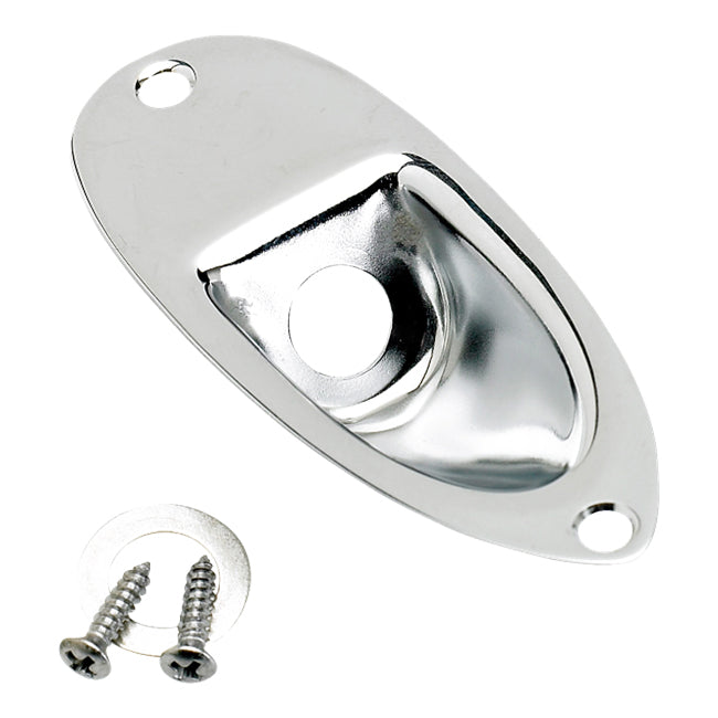 Fender Stratocaster Jack Ferrules Chrome