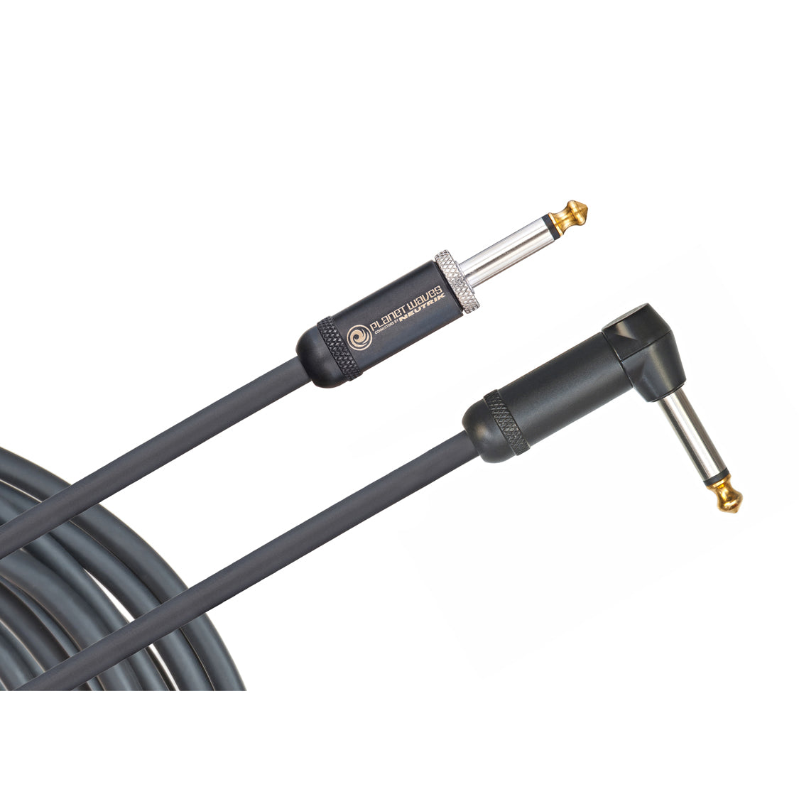 D'Addario American Stage Instrument Cable Right Angle 10 feet