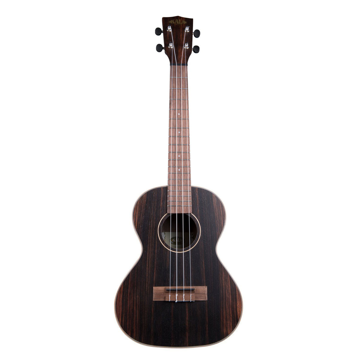 Kala Striped Ebony Tenor Ukulele KA-EBY-T