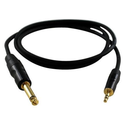 Digiflex Performance 1/8 Mini TRS to 1/4 Phone Adapter Cable HKP-3