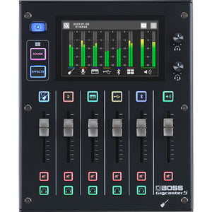 BOSS Gigcaster 5 - 5-Channel Audio Streaming Mixer