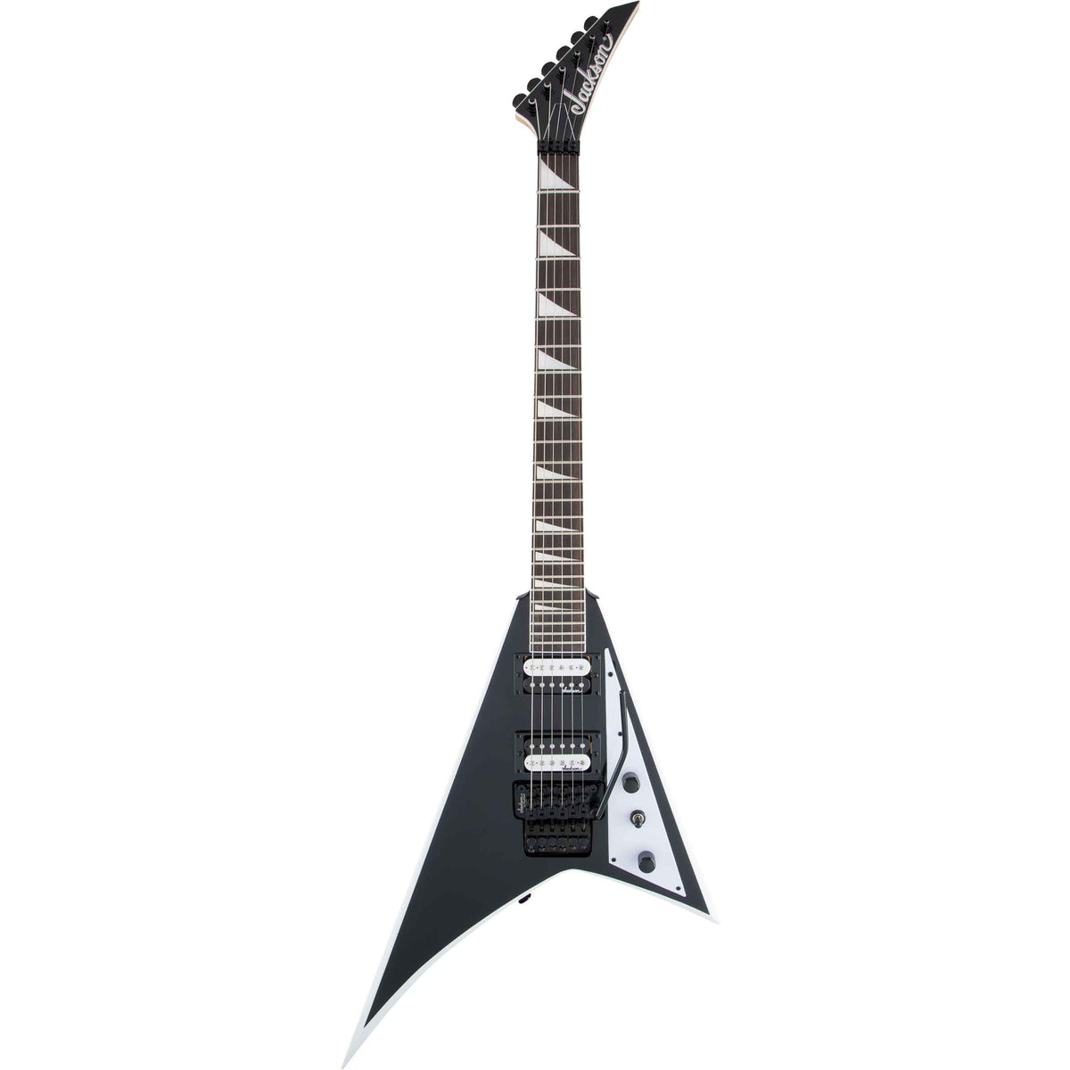 Jackson JS Series Rhoads JS32 Black with White Bevels