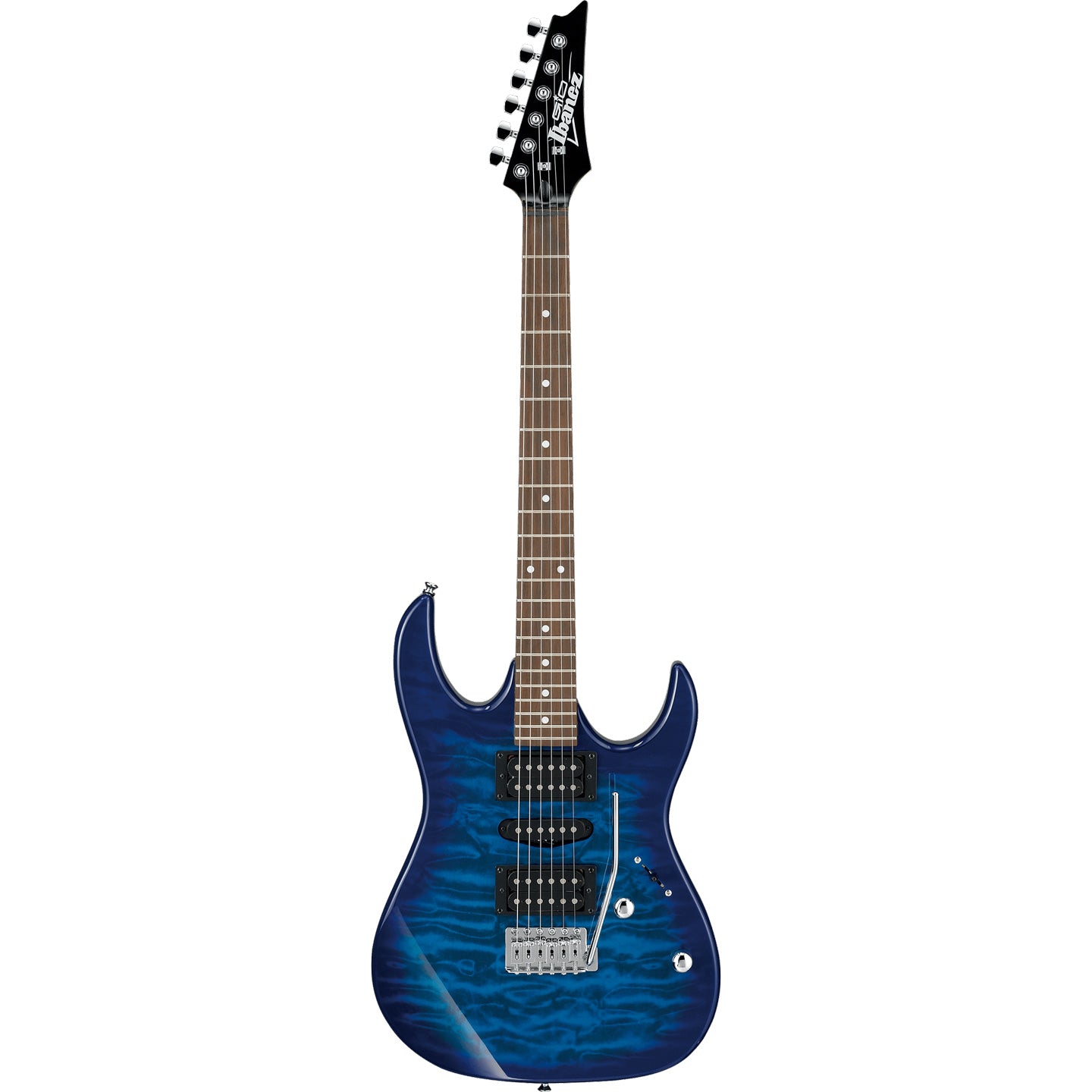 Ibanez Gio Series GRX70QA Transparent Blue Burst