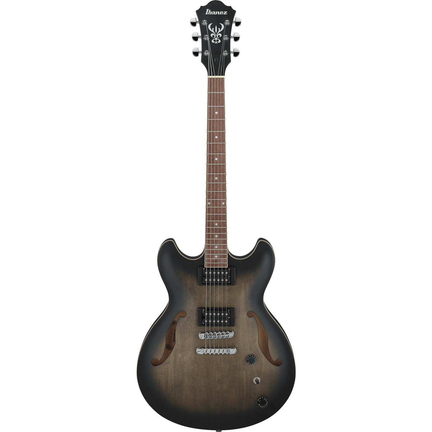 Ibanez Artcore AS53 Transparent Black Flat AS53TKF