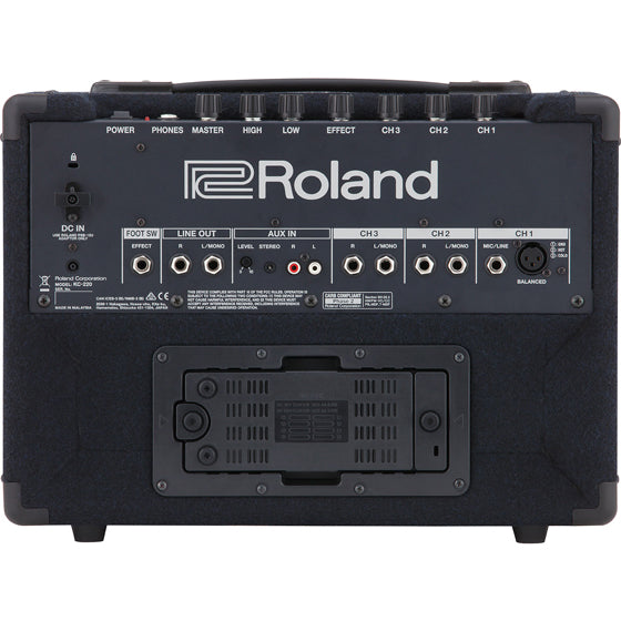 Roland KC-220 30 Watt Battery Powered Stereo Keyboard Amplifier