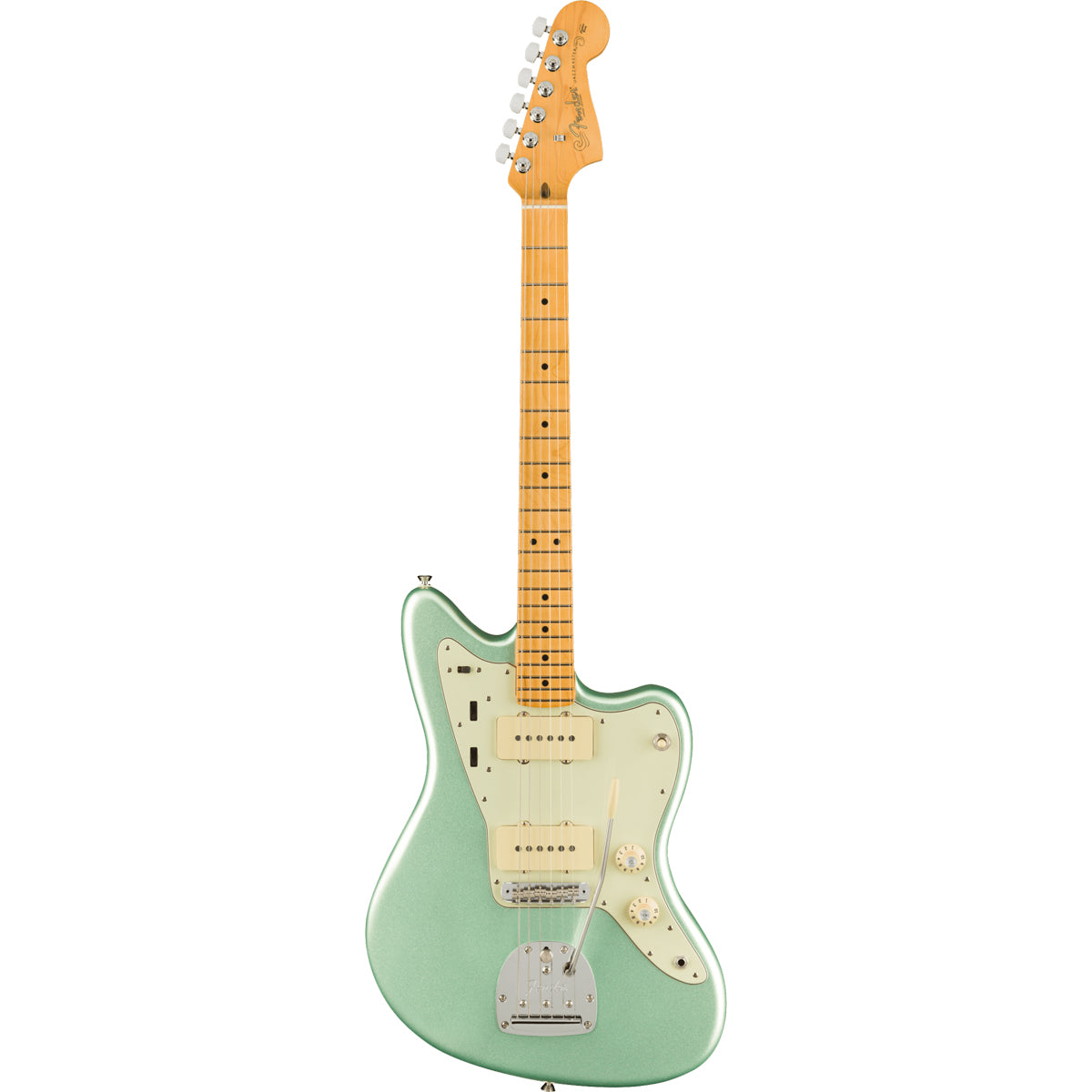 Fender American Professional II Jazzmaster Maple Fingerboard Mystic Surf Green