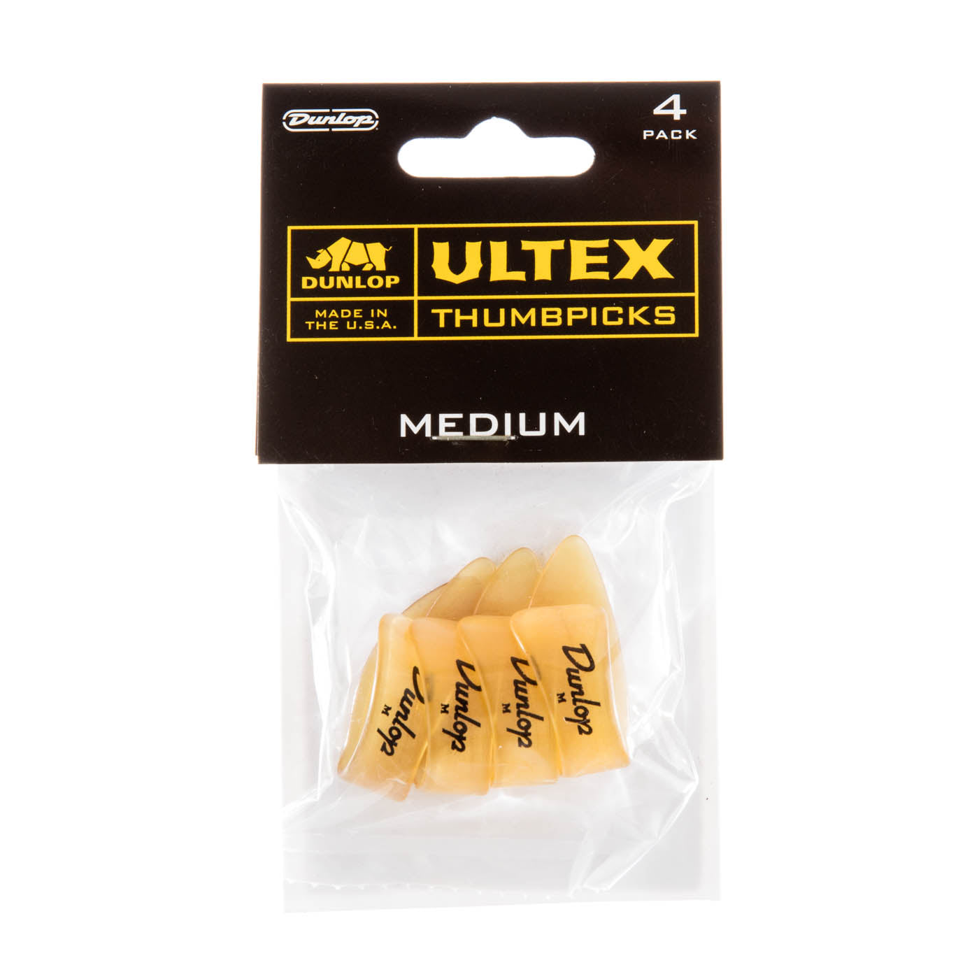 Jim Dunlop Ultex Thumb Pick Medium 4 Pack