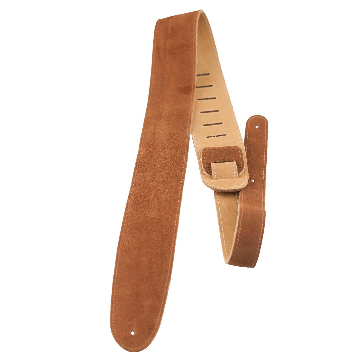 Perri's P25S-200 2.5'' Suede Strap Natural