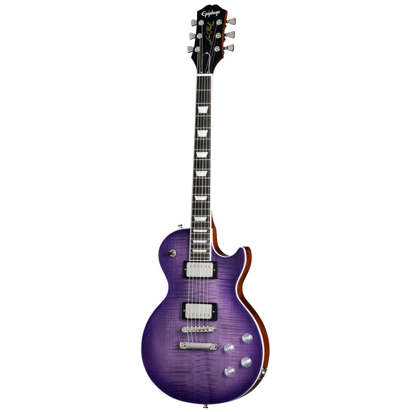 Epiphone Les Paul Plus Top パープル Epiphone Les Paul Modern Figured Purple Burst - Guitarworks