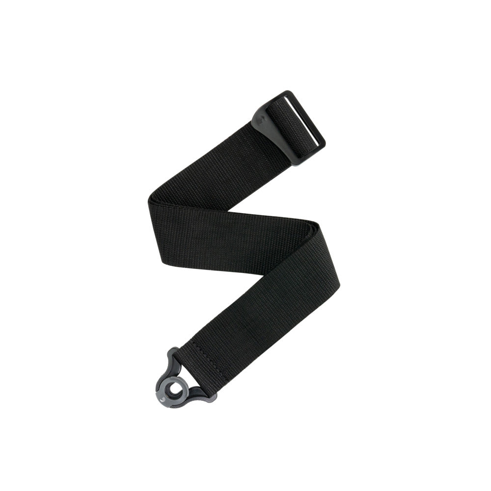 D'Addario Auto Lock Guitar Strap Poly Black PWSAL400