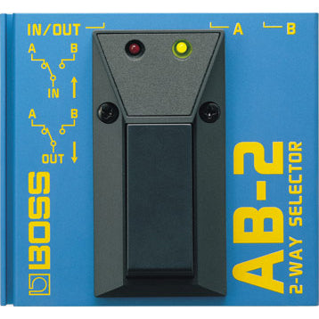 Boss AB-2 A/B Line Selector Pedal - Guitarworks