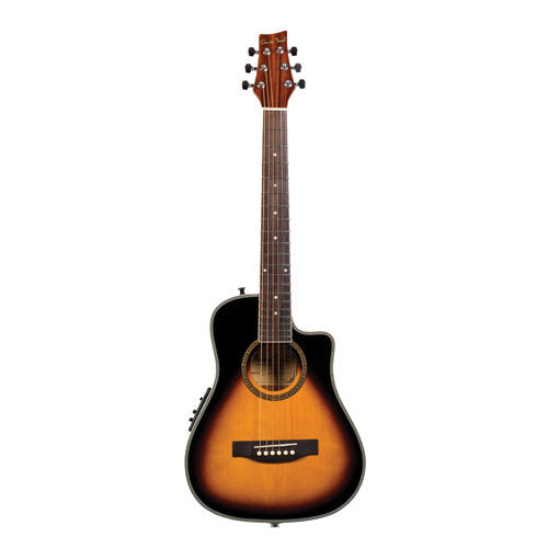 Beaver Creek Travel Size Acoustic-Electric Vintage Sunburst BCRB501CEVSB