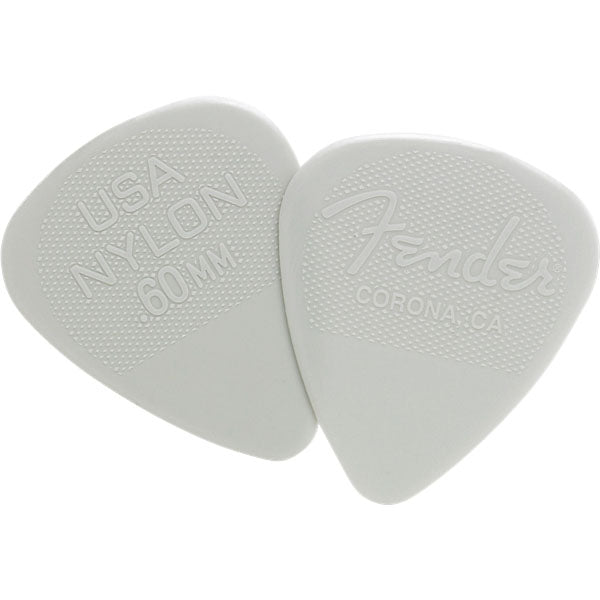 Fender .60mm Nylon Picks 12 Pack