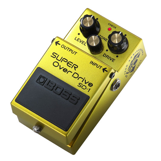 Boss 50th Anniversary Super Overdrive Pedal SD-1-B50A - Guitarworks