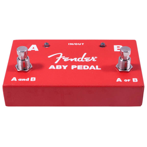 Fender 2-Switch ABY Pedal Red