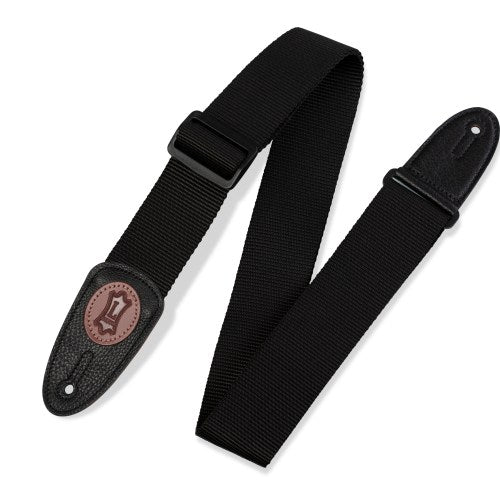 Levy's MSS8-BLK Soft-Hand Polypropylene Guitar Strap
