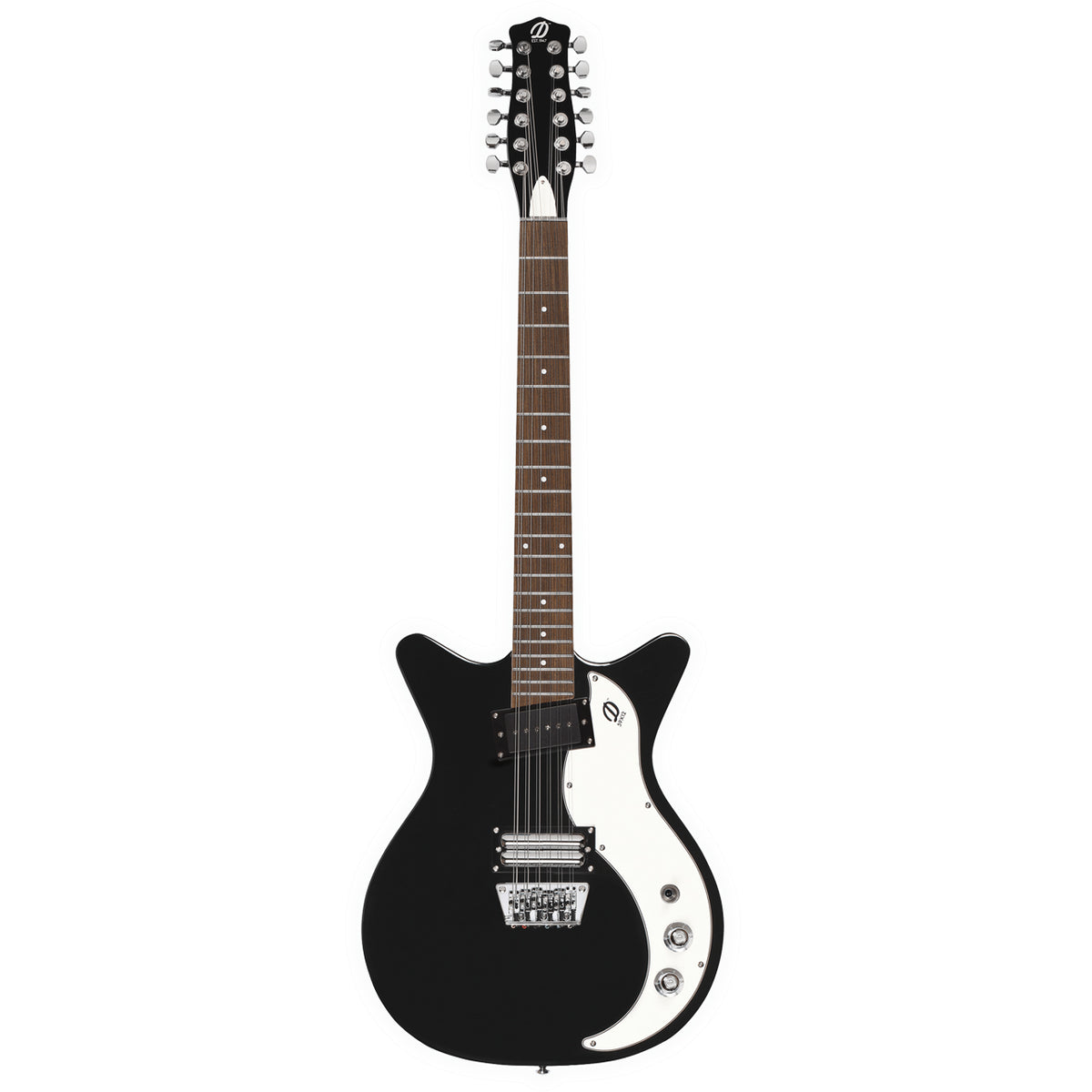 Danelectro 59X12 Black 12 String Electric D59X12-Black