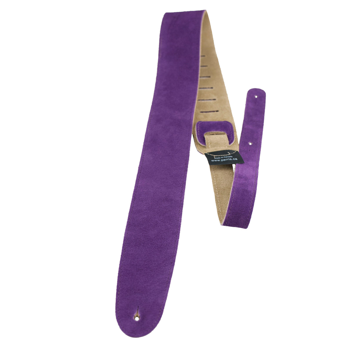 Perri's P25S-204 2.5'' Suede Strap Purple