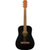 Fender FA-15 3/4 Steel String Acoustic Black With GIg Bag