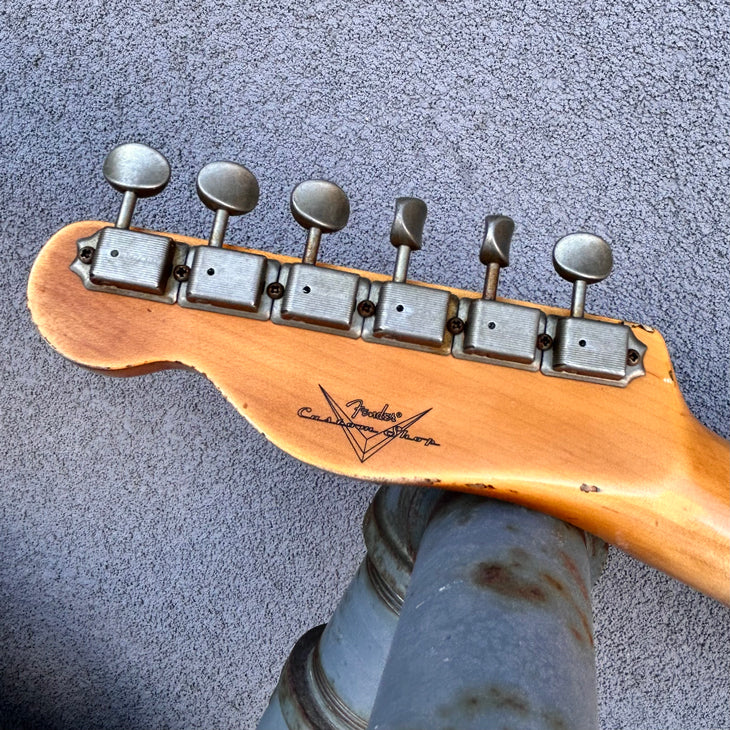 Fender Custom Shop 1965 Telecaster Custom Heavy Relic Aged Lake Placid Blue