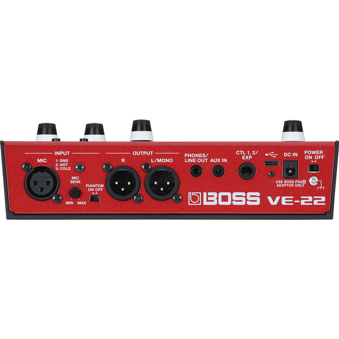 Boss VE-22 Vocal Processor - Guitarworks