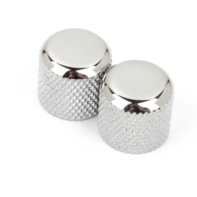 Fender Telecaster/Precision Bass Dome Knobs Chrome (2)