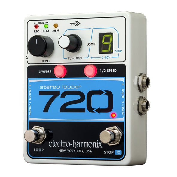 ギター ELECTRO-HARMONIX 720 STEREO LOOPER Electro-Harmonix 720 Stereo Looper - Guitarworks