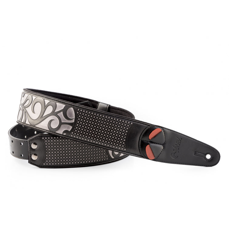 Right On! Go Mojo Nashville Black Guitar Strap