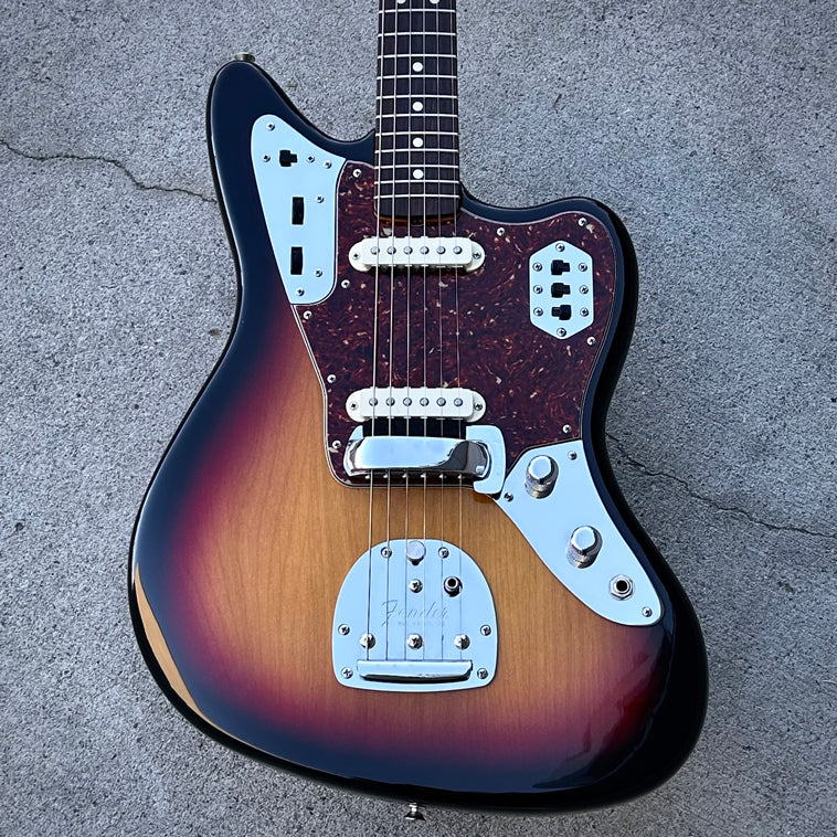 2005 Fender American Vintage '62 Jaguar 3-Colour Sunburst w/Case