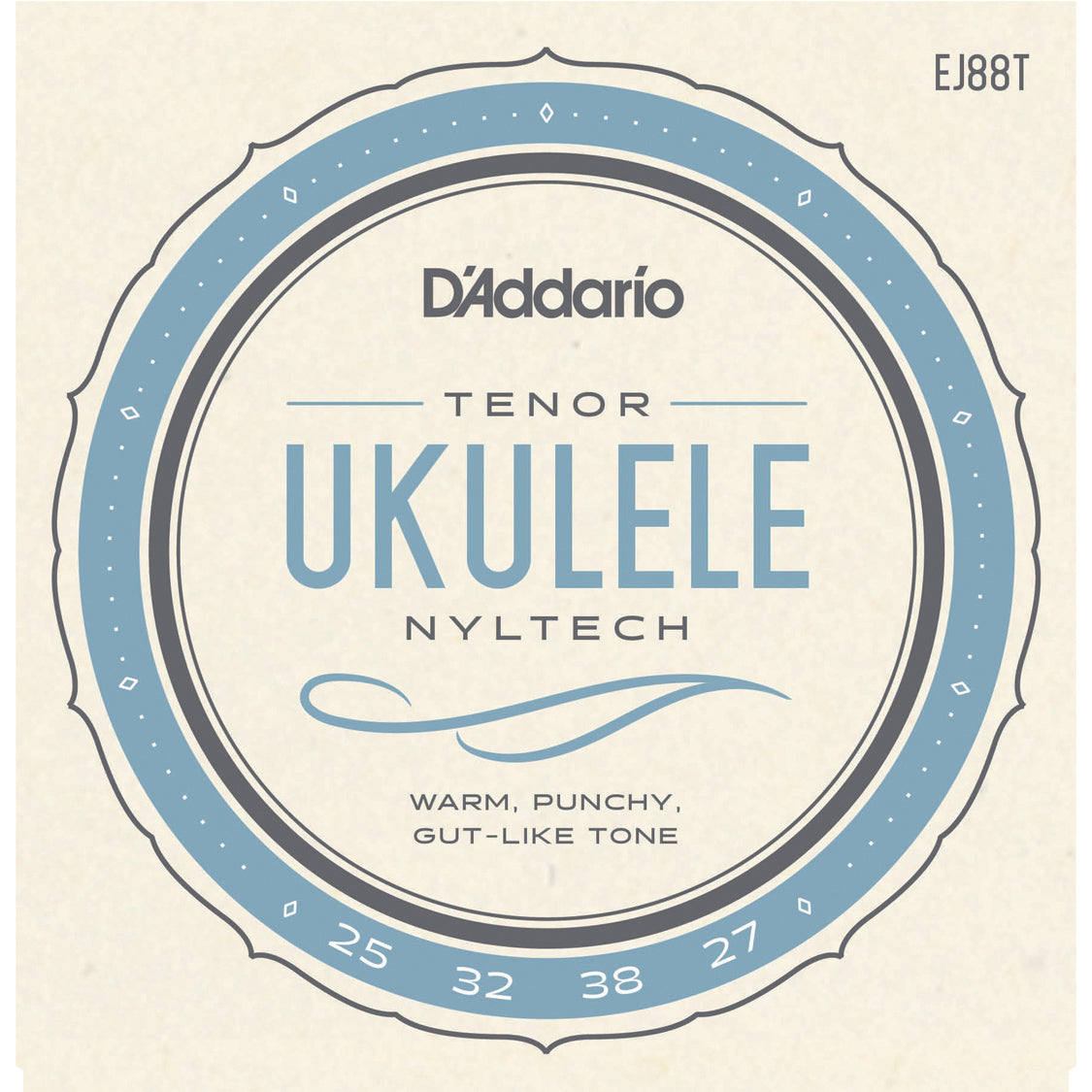 D'Addario EJ88T Nyltech Ukulele Tenor