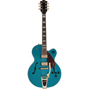 Gretsch G2410TG Streamliner  Hollow Body Single-Cut with Bigsby Gold Hardware Ocean Turquoise