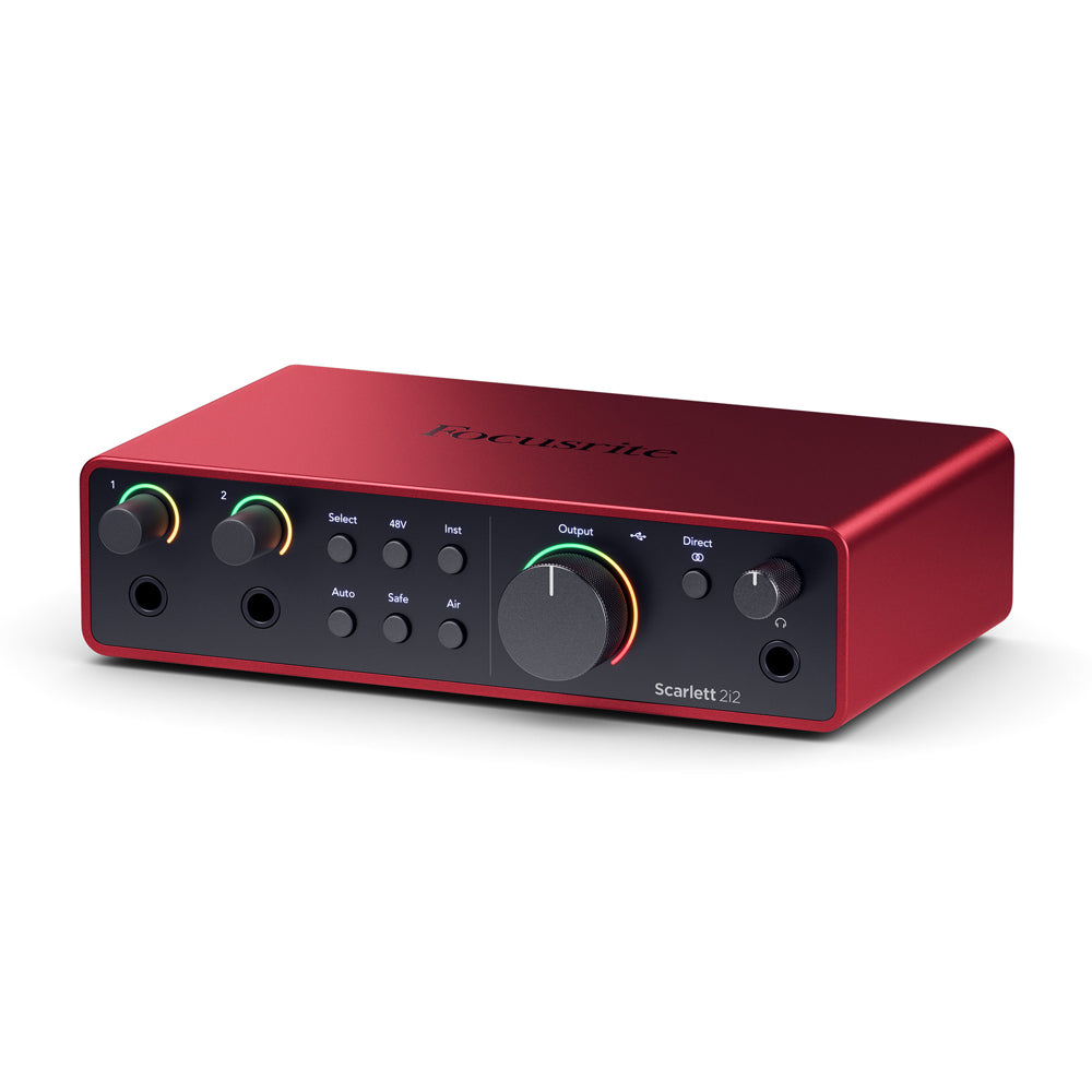 Focusrite Scarlett 2I2 4th Generation Recording Interface