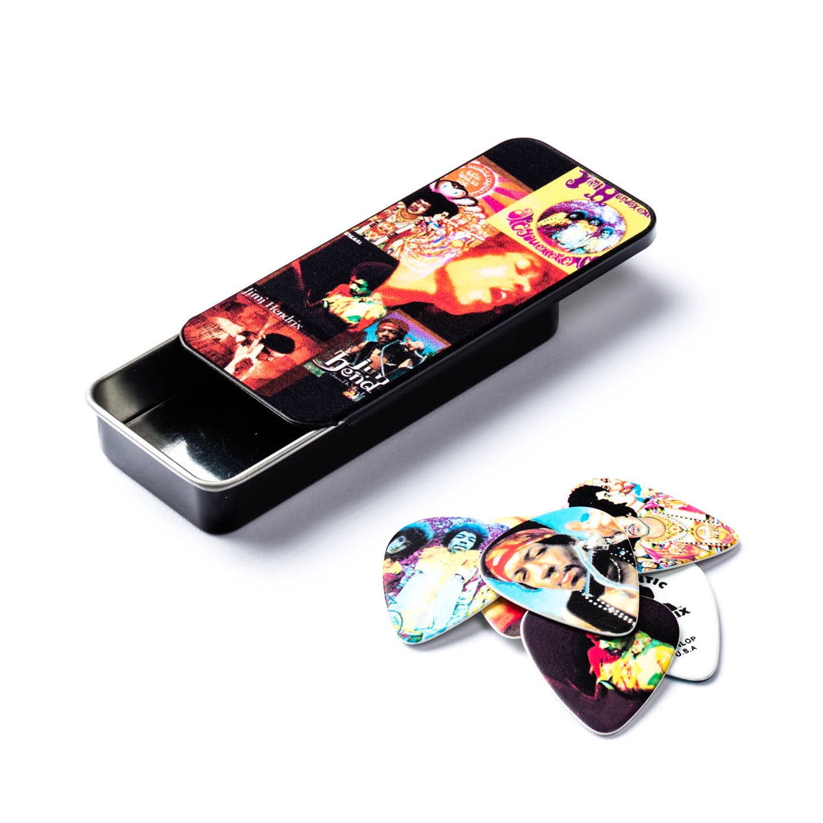 Jim Dunlop Jimi Hendrix Pick Tin JH-PT08H
