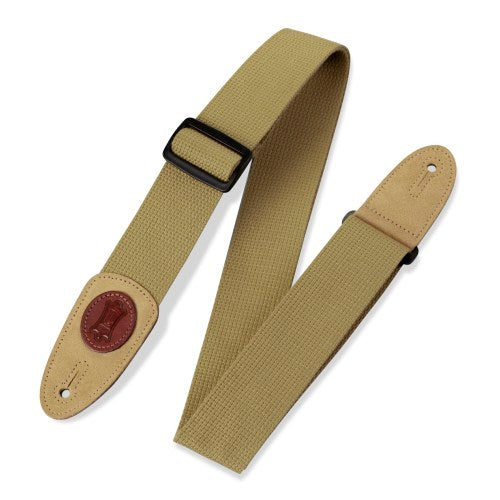 Levy's MSSC8-TAN Cotton Guitar Strap