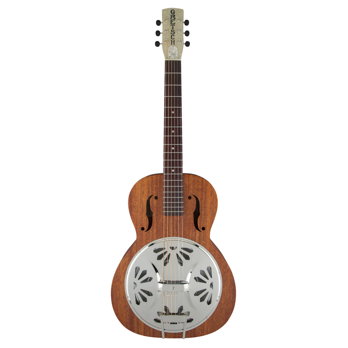 Grestch G9200 Boxcar Round-Neck Resonator Natural