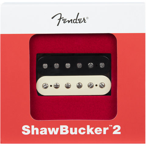 Fender ShawBucker 2 Humbucking Pickup, Zebra