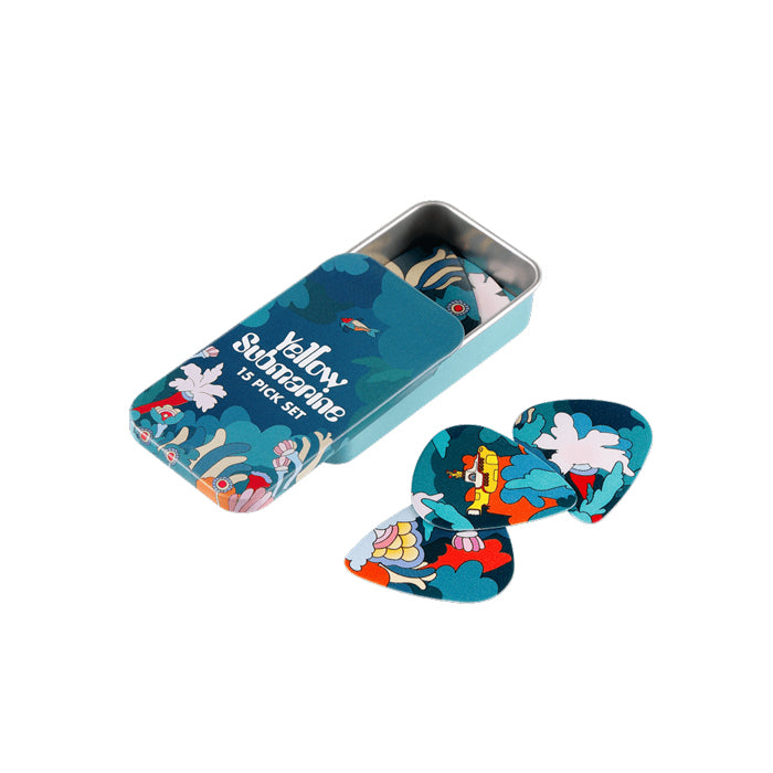 D'Addario The Beatles Yellow Submarine 50th Anniversary Pick 10 Pack Medium 1CWH4-10B7