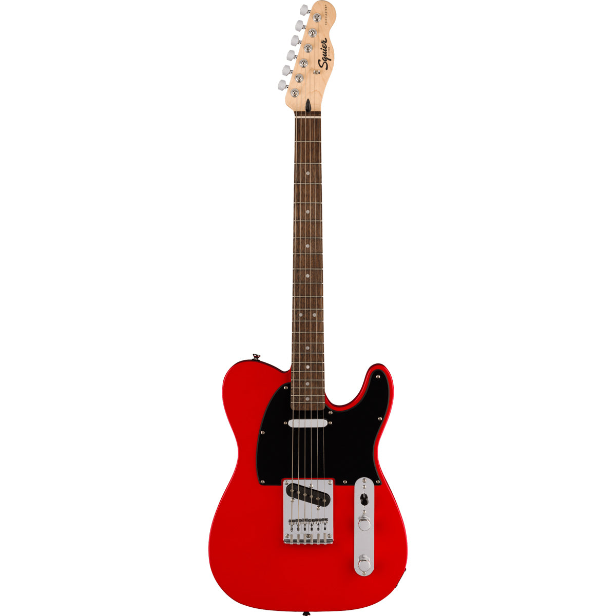 Squier Sonic Telecaster Black Pickguard Torino Red - Guitarworks