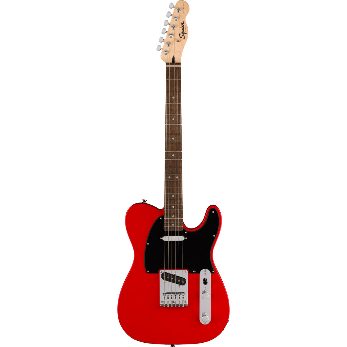 Squier Sonic Telecaster Black Pickguard Torino Red