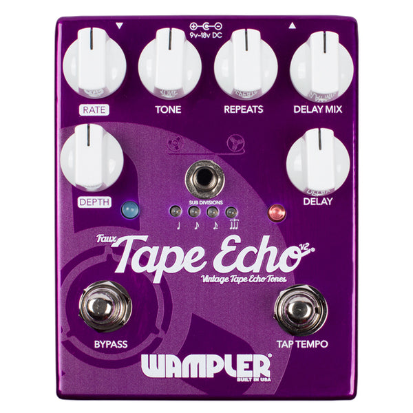 Wampler Faux Tape Echo v2 - Guitarworks