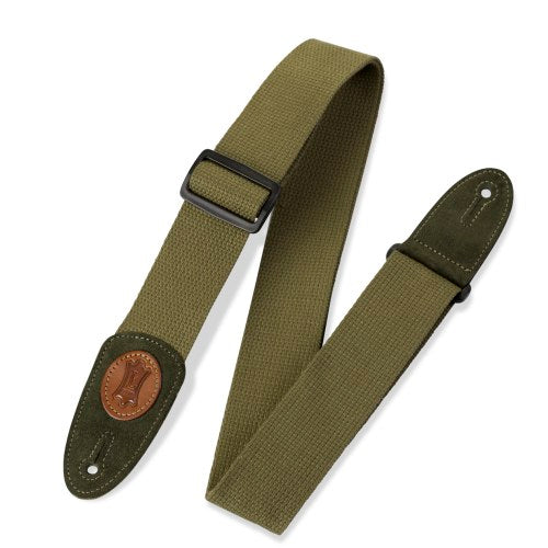 Levy's MSSC8-GRN Cotton Guitar Strap